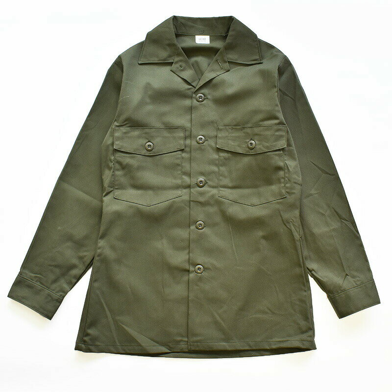 【新品】米軍 ユーティリティーシャツ OG-507 実物 デッドストック 米軍 メンズ アウター レインコート ミリタリー