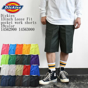 ڹʡDickies ǥå WD 42283 13inch pocket work shorts Loose Fit 19color 14562900 14563000 13 ݥå  硼 ϡեѥ ѥ ѥ  ǥ ˥å