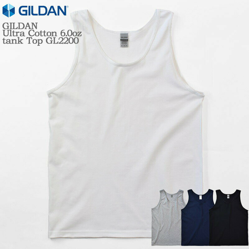  S~XL GILDAN M_ Ultra Cotton 6.0oz tank Top GL2200 6.0IX EgRbg ^Ngbv jO Y fB[X jZbNX