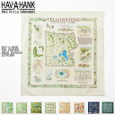 【全8種類】HAV-A-HANK ハバハンク THE PRINTED IMAGE BANDANA 15707300 バンダナ ハンカチ チーフ メンズ レディース ユニセックス ギフト プレゼント スカーフ 自然公園 動物園 海 天候 鳥 貝殻 ペイズリー プレゼント ギフト ハンカチ アメリカ アメカジ