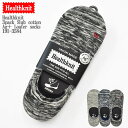 Healthknit ヘルスニット 3pack Slub cotton Ag+ Loafer socks 191-3584 スラブ コットン 銀イオン フットカバー ソックス アンクル くるぶしソックス 3足組 見えない 脱げない 靴下 メンズ レディース ユニセックス