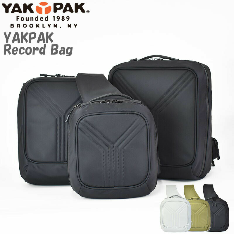 楽天Mr.Mojo【S/M/L展開】YAKPAK ヤックパック Record Bag S YAC-DRC-220001 レコードバッグS ショルダーバック メンズ レディース ユニセックス