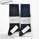 AnonymousIsm アノニマスイズム Wool cashmereFabric links combination crew socks Japan mad...