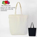 FRUIT OF THE LOOM フルーツオブザルーム FTL TOTE BAG BLANK 80099500 コットン トート バッグ 帆布 エコバッグ メ...