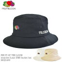 FRUIT OF THE LOOM フルーツ オブ ザ ルーム FTL onepoint Logo EMB bucket hat 80028400 コットン バ...