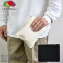 FRUIT OF THE LOOM フルーツオブザルーム FTL FLAT POACH M BLANK 80099800 コットン フラット ポーチ M メンズ レディース ユニセックス 通勤 通学 デイリー