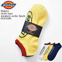 Dickies fBbL[Y DK circle logo sneakers socks 3pack 18313200 T[N S Xj[J[ Ԃ 3g \bNX C Y fB[X jZbNX zCg CG[ O[