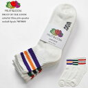 FRUIT OF THE LOOM フルーツ オブ ザ ルーム FTL colorful 3line pile quarter socksB 3pack 700...