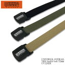 UNIVERSAL OVERALL ユニバーサル オーバーオール YKK buckle belt 32mm UV129ZM ガチャベル YKK製 バックル ベル...