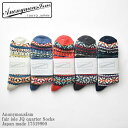 AnonymousIsm Amj}XCY fair isle JQ quarter Socks Japan made 17519900 tFAAC p^[ NH[^[ \bNX { Y fB[X