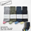 AnonymousIsm アノニマスイムズ MOC 2Point Crew socks Japan made 80180100 2ポイント クルー ソックス 日...