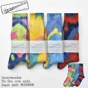 AnonymousIsm アノニマスイムズ Tie Dye crew socks Japan made 80180800 タイダイ クルーソックス 日本製 ユニセックス