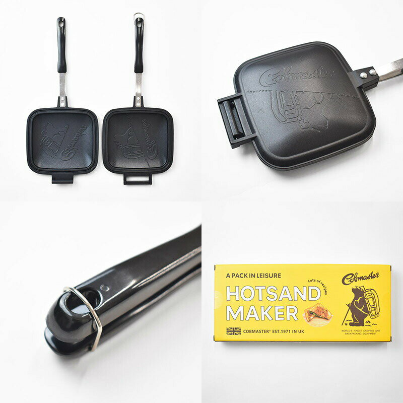 Cobmaster コブマスター Hot sand maker 18420600 ホットサンド メーカー ベア ロゴ かわいい アウトドア