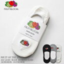 【S/M展開】FRUIT OF THE LOOM フルーツオブザルーム IS FTL one point 3pack sneakers socks 163088...