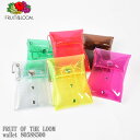 FRUIT OF THE LOOM フルーツオブザルーム FTL square card case 80588400 折畳スクエアカードケース メンズ レディース ユニセックス 通勤 通学 デイリー