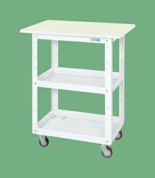 サカエ ニューCSスーパーワゴン（抗菌・抗ウイルス天板付） CSWA-757VGNUW 029045 【法人向け 個人宅配送不可】