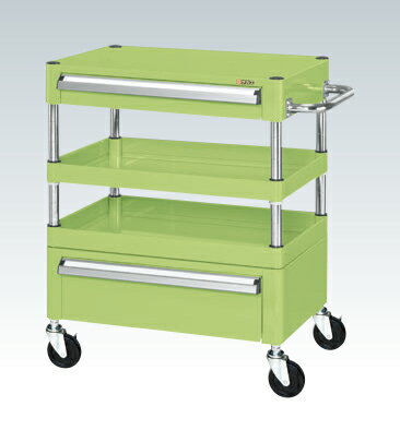 サカエ CSパールワゴン（中量タイプ・引出し付） CSP-7572AC 324391 【法人向け 個人宅配送不可】