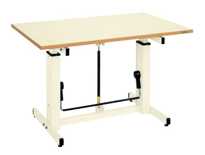 サカエ ガスバネ式昇降作業台 GUD-127 036258 ※法人向け 個人宅配送不可