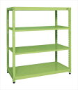 サカエ RKラック(単体・均等耐荷重:250kg/段・4段タイプ) RKN-5624 171384 ※法人向け 個人宅配送不可(4)
