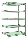 【送料都度見積 】中量棚NL型(300kg/段・連結・高さ2100mm・5段) NL-2555R 185890 ※法人向け 個人宅配送不可