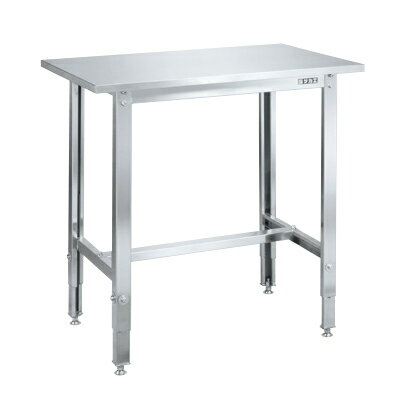サカエ ステンレス高さ調整作業台（SUS304） SUT3-096LCN 087041 ※法人向け 個人宅配送不可