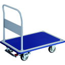 【送料都度見積】TRUSCO 始動アシスト台車 アクセル 915X615 ペダル式 足踏みストッパー付 302NFA-FB ※メーカー直送品(4)
