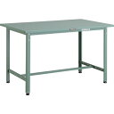 TRUSCO 軽荷重作業台(300kg)AE型 900X600XH740 基本タイプ グリーン色 SAE-0960 ※メーカー直送品
