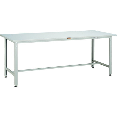 TRUSCO 軽荷重作業台（300kg）AE型 1800X600XH740 基本タイプ ホワイト色 SAE-1860 W ※メーカー直送品