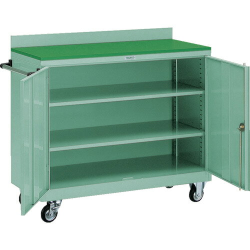 TRUSCO 大型ツールワゴン 1160X550XH1090 扉付 NTS-507 ※メーカー直送品