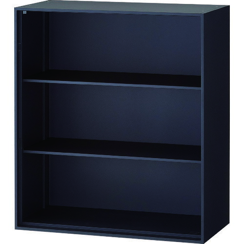 TRUSCO 壁面書庫“Calmatio” オープン型 上下兼用 W900×D450×H1030 TCLO-BK-11 ※メーカー直送品