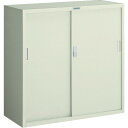 TRUSCO 耐薬品保管庫 スチール引違型 880X400XH880 T-303D ※メーカー直送品