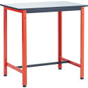 TRUSCO 軽荷重立作業台(300kg)TFAE型 900X600XH900 基本タイプ オレンジ色 TFAE-0960 ※メーカー直送品