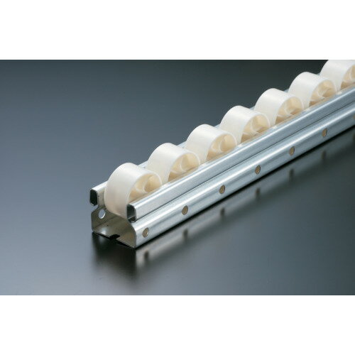 TRUSCO 流動棚用ホイールコンベヤ 樹脂製Φ36 P40XL2400 V-3620UP-40-2400 ※メーカー直送品