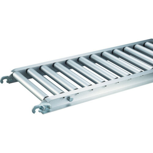 TRUSCO アルミローラーコンベヤ Φ38 W300XP75XL3000 VR-AL3815F-300-75-3000 ※メーカー直送品