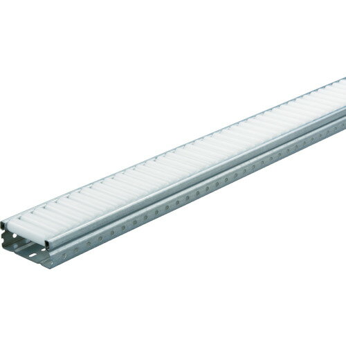 TRUSCO ピッキングラック用 樹脂ホイールコンベヤ Φ18ワイド P20×L1000 V-1870UP-20-1000 ※メーカー直送品