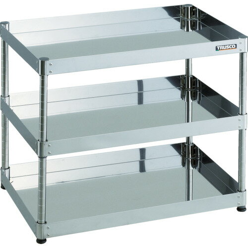 TRUSCO ƥ쥹若 ꡼ե˥å若 SUS430 å W600D400H632 3 CPE4-R763 8000