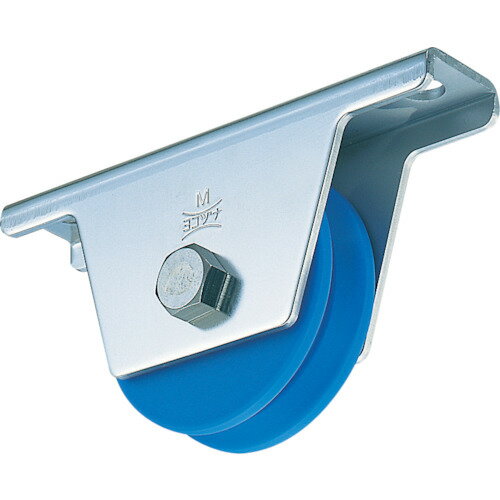 ヨコヅナ MC防音重量戸車 100mm V JMS-1005 8819(4)