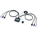 SANWA HDMI対応手元スイッチ付きパソコン自動切替器(2:1) SW-KVM2WHU 3412