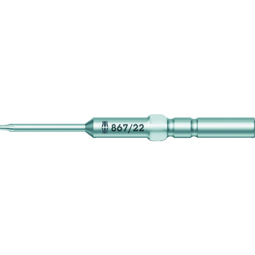 Wera 【売切商品】 小型精密用ビット 867／22 トルクスプラス［［R下］］ビット TP8 全長60mm 134500