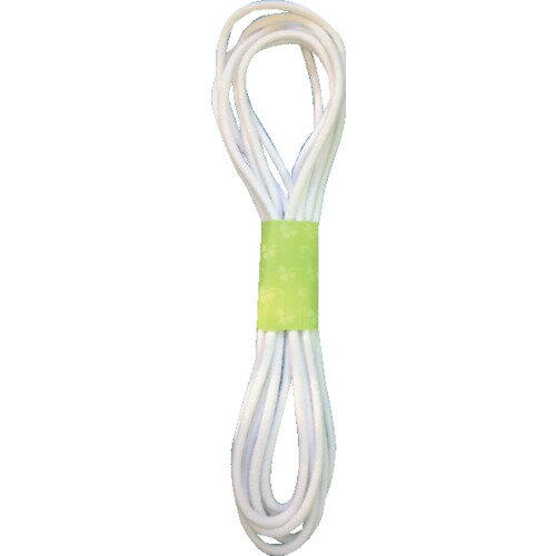 CLOVER 丸ゴム 5本丸 白 26-023