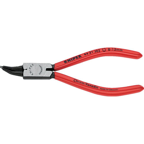 KNIPEX 4431−J02 穴用スナップリングプライヤー 45度 4431-J02(4)