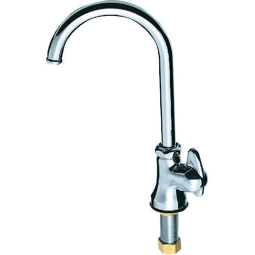 SANEI ミニセラ立形ツル首自在水栓 JA565-13