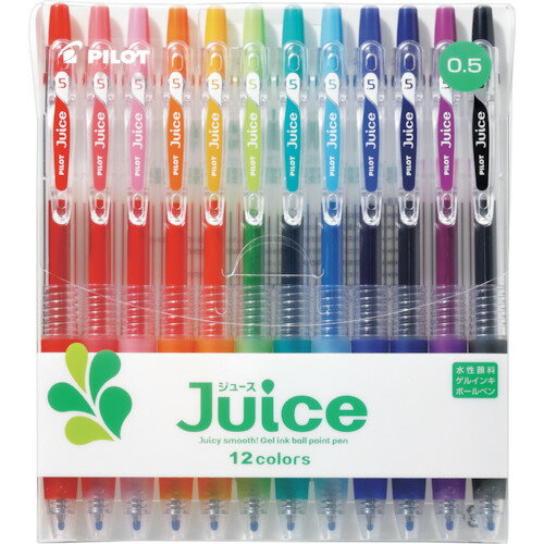PILOT ゲルインキボールペン ジュース0．5 12色セット LJU120EF-12C