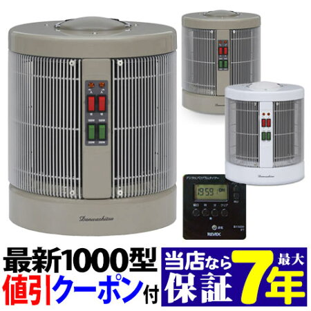暖話室1000型遠赤外線輻射式丸型パネルヒーター