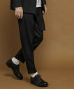 【公式サイト】【MR.OLIVE】【ミスターオリーブ】【MROLIVE】【mrolive】RETORO POLYESTER TWILL BELTED WIDE TAPERED PANTS ワイドテーパードパンツ セットアップ