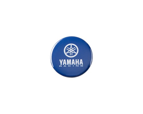 ヤマハ(Yamaha) 缶バッヂ YRH10 レーシング 缶バッジ YAMAHA RACING items ブルー 90792-Y1330 直径38mm