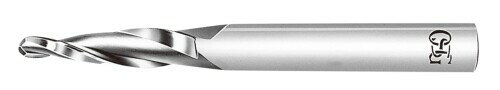 オーエスジー 2枚刃ハイステーパボールエンドミルレギュラ形 外径10mm 全長85mm 刃長28mm シャンク径12mm TPBDR R5×0.5°×85×28(86307)