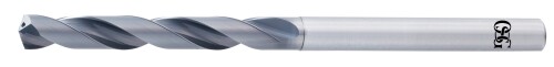 オーエスジー ステンレス・チタン合金用WXLコート油穴付き超硬ドリル5Dタイプ 直径10.8mm 全長146mm 溝長87mm シャンク径11mm ADO-SUS-5D 10.8-11(8668080)