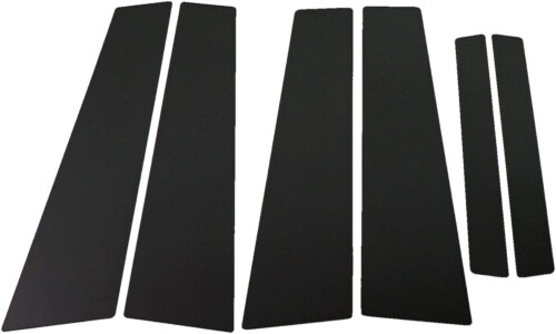 BRIGHTZ シーマ F50 超鏡面ブラックメッキピラーパネルカバー 6PC バイザー無し用