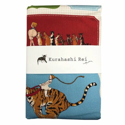 くらはしれい カットクロス (家族~Family ~) KRF06 布 生地 布地 布帛 マルチクロス かわいい Kurahashi Rei ファブリック 人気イラストレーター 絵本作家 オックス 幅145cm 幅広 50cmカット 手作り